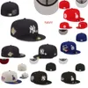 Cappellini da baseball unisex Cappelli aderenti Est Cappello snapback Cappello regolabile di design per uomo Donna Berretti sportivi all'aria aperta Berretto a rete Taglia 7-8