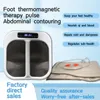 Newest qi and blood pass 5.0 Terahertz dehumidification and detoxification body health therapy Foot Massager