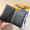 مصمم فاخر Zippy Coin Pres Men حامل بطاقة Mini محفظة القابض نساء محفظة مفتاح Pouch ID CARD MEN