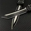 Black MICRO TECH UT OTF AUTO Knife 3.543" D2 Steel Blade,T6 Aluminum Handles,Camping Outdoor Tactical Knives EDC Pocket Knifes UT85 BM 3300 3400 4600