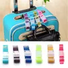 Bag Parts Accessories Adjustable Luggage Straps Nylon Hanging Buckle Suitcase Belt Lock Hooks Travel 231219