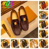 40Model Hoge Kwaliteit Heren Echt Leer Designer Kleding Schoenen Zachte Mannen Merk Officiële Flats Casual Comfort Adem Loafers Grote maat 38-46