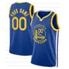 Crianças Vintage Stephen Curry Klay Thompson Basquete Jerseys Draymond Verde Andrew Wiggins Poole Warriores 2024 2023 City Shirt Edição Azul Preto Jersey 30 11 23