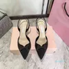 High version diamond studded bowknot high-heeled fashion sandals home pointed elastic wine cup heel women's shoes