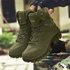 Boots Men's Military Boot Combat Mens Ankle Boot Tactical Big Size Warm Fur Army Boot Male Shoes Work Safety Shoes Motocycle Boots 231219