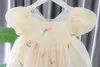 Girl's Dresses Boutique Toddler Girls Fashion Dress First 3 5 Year Summer Girl Dress Children Flower Wear Princess Dress for Girls Kids Clothes