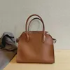 Deri kadın çanta satır büyük kapasiteli banliyö tote çanta moda bir omuz crossbody çanta cüzdan 231218