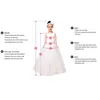 Robes de fille arrivées robes de bal en dentelle rose robes de filles de fleurs concours avec Train première Communion pour les mariages robes Deminha