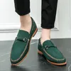 Dress Shoes Italian Style Handmade Men's Genuine Leather Business Office Outdoor Casual Flat Women's Big Size: 39-47