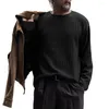 Men's Sweaters Clothing 1 Sweater All Seasons Black Dark Green Khaki Light Blue Gray Long Sleeve Brand