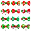 Vêtements de chien 10pcs petits arcs mode mignon ruban pour animaux de compagnie arc de Noël fournitures pince à cheveux accessoires de chat