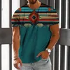 T-shirts voor heren Afrikaanse traditionele kleding Korte mouwen Casual Retro-stijl Street Tribal Unity T-shirts zijn luxueus en