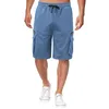 Herren-Shorts American Style Hip-Hop Loose Baumwolle Multi-Techet-Modekleidung Sport Fitness fünf Punkte Hosen