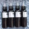 문신 잉크 30ml/60ml 검은 색 안료 전문 DIY 연습 잉크 액세서리 encres de tatouage