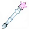 Anal Toys Gay Sex Products Butt Plug Vaginal Stimulation Vibrator Love Heart Wand Valentine Glass Handcrafted Dildo Toy 231219