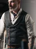 Gilet da uomo Gilet autunnale Gilet casual doppio petto Designer Fashion Cappotto personalizzato USA