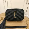 Women Mini Camera Bag Designer Shoulder Bag Fashion Handbag Tote Luxury Letter Metal Accessories Wavy Quilted Crossbody Bag With Adjustable Straps