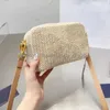 Fashion Bags 2024 Satchels Messenger Hobo Grass Shopping Woven Shoulder Camera Embroidery Bag Handbag Women Crossbody Zipper Totes Luxury Designer Purses Wallet