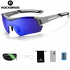 Eyewears Rockbros Cycling herrglasögon Polariserade cykelglasögon Sport MTB Bike Glasögon Kvinnor utomhus solglasögon Cycling Eyewear Goggle