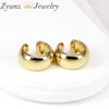 Stud 5Pairs Vintage Cyrcon Gold Color Ear Mankiet Niepierające klipsy do uszu Fałszywe kolczyki chrząstki klipsy dla kobiet mężczyzn biżuteria 231218