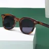 Óculos de sol Evove Vintage Masculino Mulheres Ovais Óculos de Sol para Homens Steampunk Retro Eyewear Red Tortoise Pequeno Rosto Estreito GogglesSunglas165I