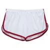 Cuecas masculinas roupa interior sólida u convexo cintura baixa elástica respirável malha solta boxers calcinha casual esporte shorts para interior