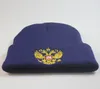 Berets Coat Of Arms Russia Bonnet Hat Knitting Hats Men Women Fashion Unisex Russian Flag Warm Winter Skullies Beanies Caps2024 QEV8