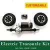 Motore differenziale del carrello del motore a corrente continua con transaxle elettrico 36v 1200w con freno per kit asse go kart