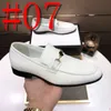 34Model Luxury italiensk stil Män Penny Loafers äkta läder Flat Crocodile Pattern Office Wedding Slip On Designer Dress Shoes for Men