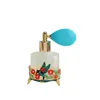 60pcs vintage beija-flor padrão perfume airbag spray garrafa recarregável 50ml/1.7oz bomba vazia atomizadores fosco garrafa de óleo essencial