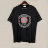 Summer Modna nowa koszulka Rhude męska designerka koszulka Teks Tree Trening dla mężczyzn Owwrotne koszulki T-shirt 100%bawełniane rhude tshirty vintage krótkie rękawy rozmiar sr sr
