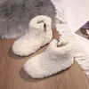 Boots Thick Fur Warm Toddler Child Fashion Curly Lambswool Booties Boys Girls Round Toe Outdoor Cotton Shoes