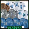 Jared Goff Amon-Ra St. Brown C.J. Gardner-Johnson Detroits Football Jerseys Lions''Barry Sanders Jameson Williams Malcolm Rodriguez Penei Sewell Kerby Joseph S02