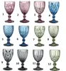 240ml 300ml stemware moderno azul champanhe água copos de vinho taças moda vidro colorido festa de casamento verde azul roxo cinza taças