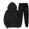 Designer tracksuit women Women's hoodie, sports casual pants, women's sportswear two-piece set, jogger's pullover, women's sports training suit, black cotton, comfortable