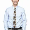 Bow Ties Wild Horse Lover Tie Animla Print Leisure Neck Retro Casual For Male Graphic Collar Necktie Gift Idea