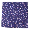 Hundebekleidung Mode Blue Star Us Plag Bandana Muster Knochen Orange Rot Quadratischer Schal 49 49 cm Katze Polyester Baumwolle Haustierprodukte