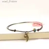 Anklets Simple Ceramic Anklets female original hand-woven fashion anklets leaf ceramic jewelry jewlries wholesale #1023L231219