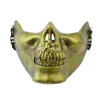 Máscaras de festa Meia face máscara protetora para Halloween Skl Cs Combat Gear Terror Warrior Fy8444 Drop Delivery Home Garden Festive Party S Dh702