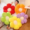 Peluş Bebekler 30 80cm Kawaii Renkli Çiçek Yastığı Yastığı Yumuşak Ayçiçeği Bitki Mat Dolmuş Çekyat Yatağı Uyuyan Dekor Hediyeleri 231218