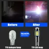 Nya dekorativa lampor 2st T15 CanBus LED Reverse Lights glödlampa W16W -lampa för Toyota Auris avensis T27 Camry CHR Corolla FJ Cruiser 86 Land Cruiser 200