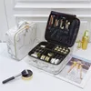 Pędzel Makeup Bag Travel Professional Kobiety kosmetyczne Duże pojemność makijażu niezbędne wodoodporne torba kosmetyczna 220607208r