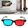 VR-bril Zwart frame Rood Blauw 3D-bril Home Theater Meeslepende ervaring voor Dimensional Anaglyph Movie Game DVD Video Gift Bril Rub 231218