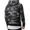 Herrspårsport Sportkläder Set Twopiece Casual Jogging Warm Hateble Fitness Militär Tactical Hoodie Trousers 231219