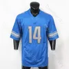 Custom Football Jersey Hendon Hooker Jared Goff Amon-Ra St. Brown David Montgomery Jahmyr Gibbs Reynolds LaPorta Sanders Joseph Houston Anzalone 4XL Women Youth