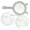 Dinnerware Sets 1 Set Kitchen Tra Fine Mesh Strainer Filter Spoon Jam Coffee Straining Drop Delivery Home Garden Dining Bar Dhhpl