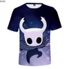 Hollow Knight Cartoon Hoodie Games Moletons para Unissex Youth Sports Hoodies 3D Print Masculino Anime Sudadera Streetwear Tops Primavera Outono Unissex Pulôveres Casuais