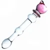 Zabawki analne produkty seksu gejowskiego wtyczka stymulacja pochwy wibrator miłosna różdżka walentynkowa szklana ręcznie wykonana zabawka dildo 231219