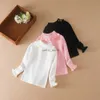 Trui Meisjes Trui 2023 Nieuwe Winter Kinderkleding Kinderen Tops Warme Truien Kinderen Trui Baby Meisjes Coltrui SweatersL231215