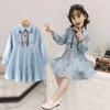 Girl's Dresses Summer Child Costume Clothes Girls Casual Mini Dress Children Dresses For Teens Party Princess Sundress 12 13 15 Year Old